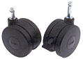SH Series UTW Unhooded and Brake Casters